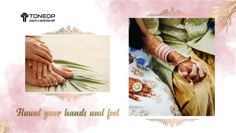 Tan Removal Treatments And Manicures And Pedicures For Wedding