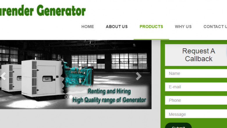 Get The Best Services Of Generators On Rental Basis In Gurgaon!