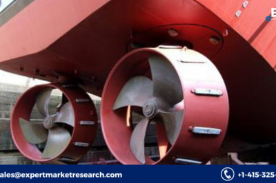 Global Azimuth Thrusters Market To be Driven by The Growth In Maritime Tourism In the Forecast Period Of 2022-2027