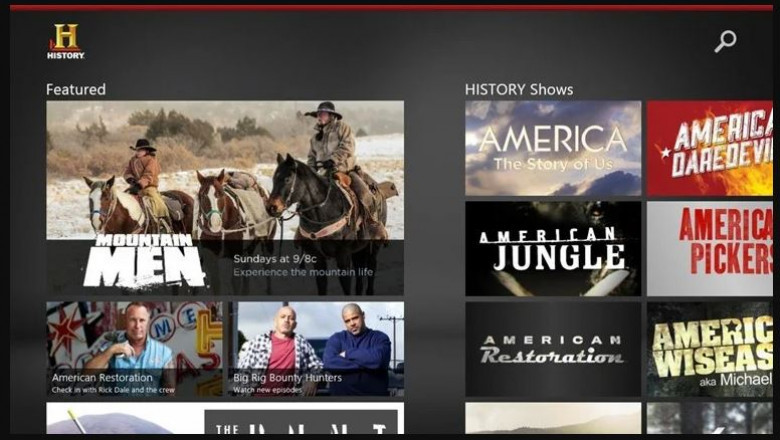How can I be able to watch Your History Channel on Your Device?