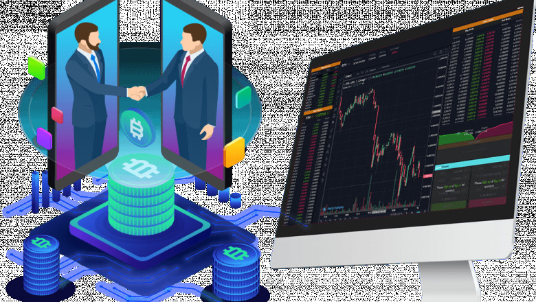 How can the development of P2P crypto exchanges be handled easily?