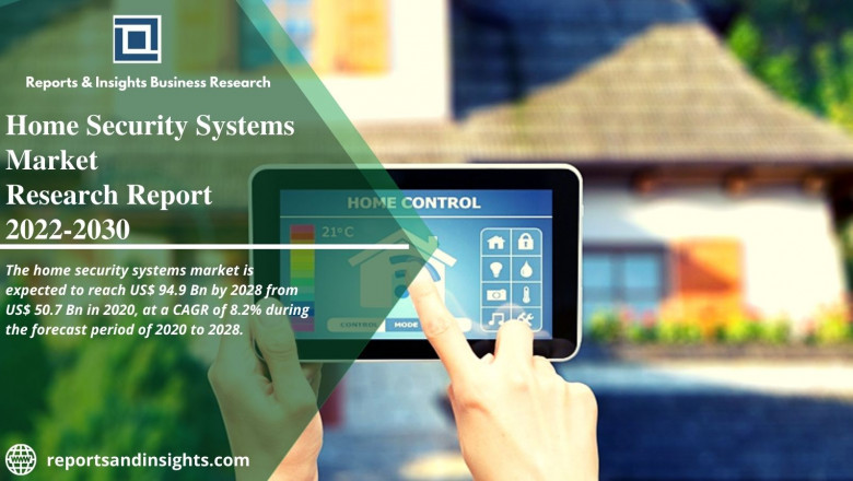 Home Security Systems Market 2022: Revenue Growth, Key Factors, Major Companies, Forecast To 2030 with Leading Regions and Countries Data