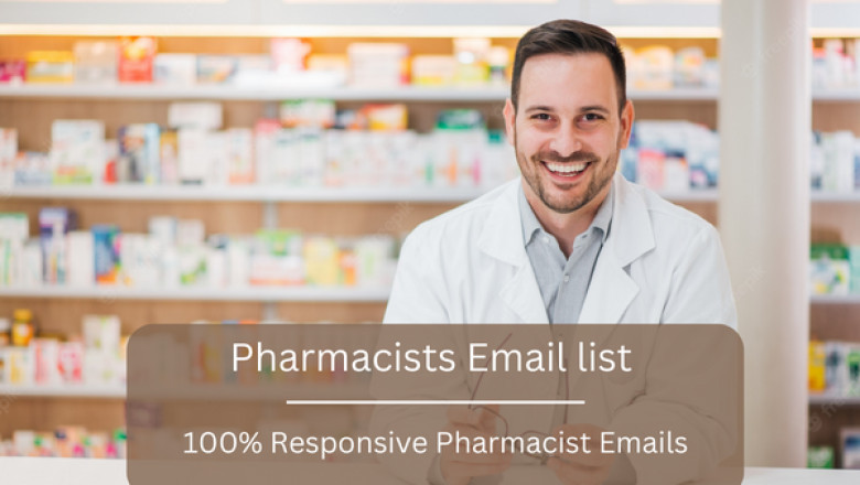 How can I use data insights from a pharmacists email list in my business?