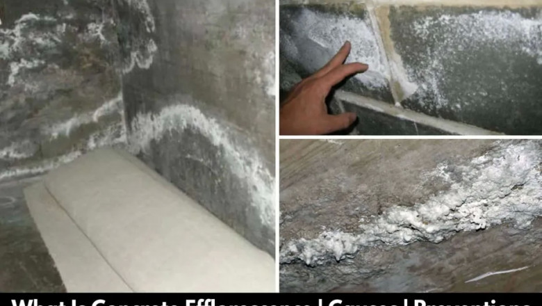 What Is Efflorescence In Concrete | Concrete Efflorescence