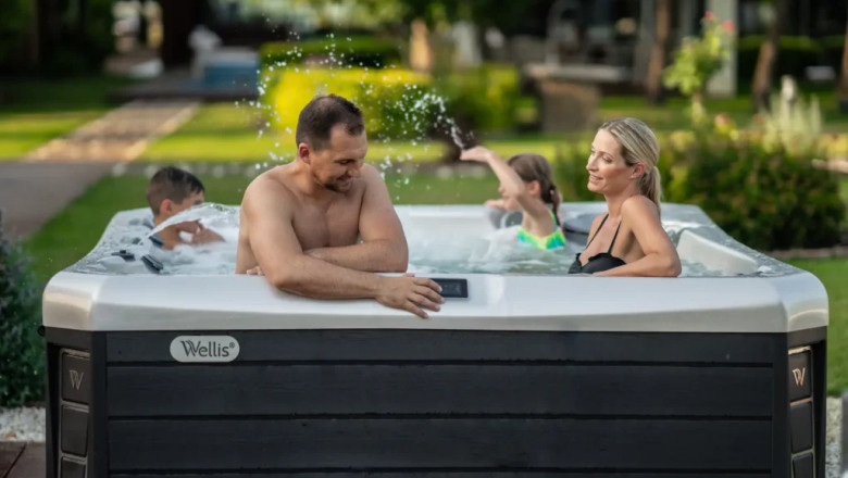 Premium hot tubs with energy-efficient accessories